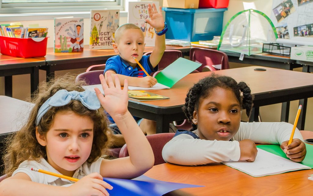 Kids in classroom